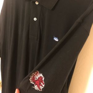 Southern Tide GAMECOCK Skipjack Polo XXL